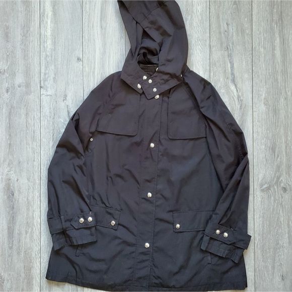 calvin klein anorak rain jacket